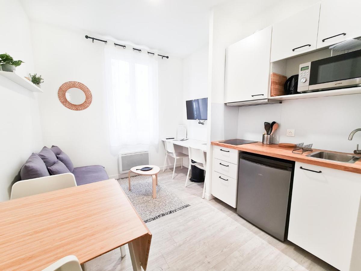 Le Valmy #2 - Cosy Studio - Grenoble Apartment Bagian luar foto